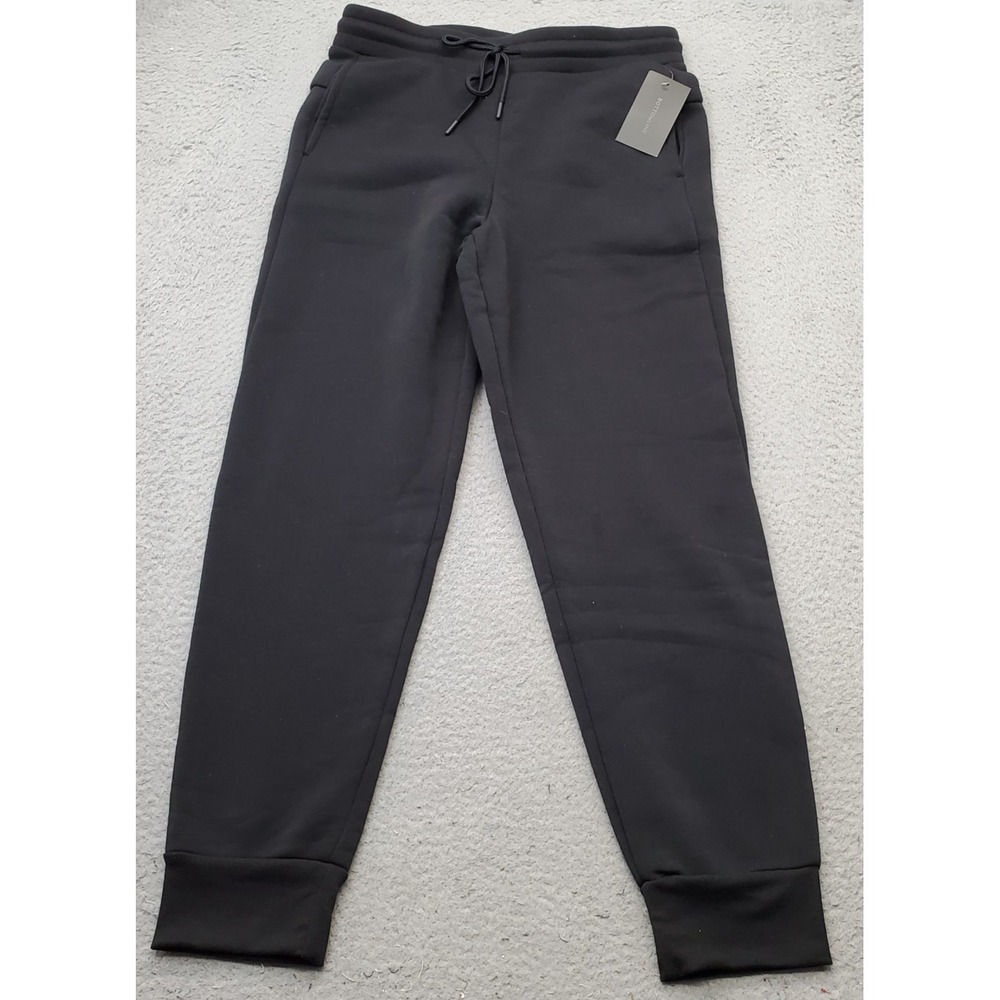 BottomLine Sweatpants Womens XL Black Soft Comfy Fleece Lined‎ Drawstring Waist